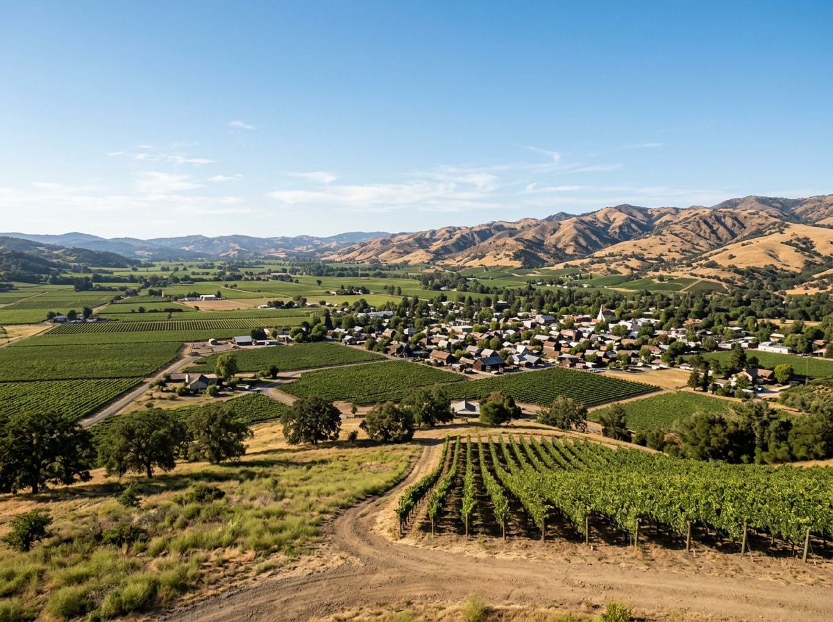 Service area map covering Lodi, CA and nearby Central Valley cities